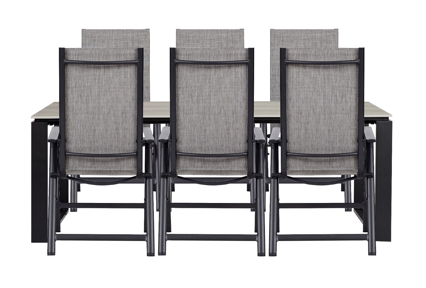 Edward pöytä + 6 Rico tuolia