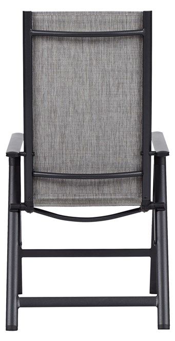 Rico säädettävä lepotuoli, harmaa