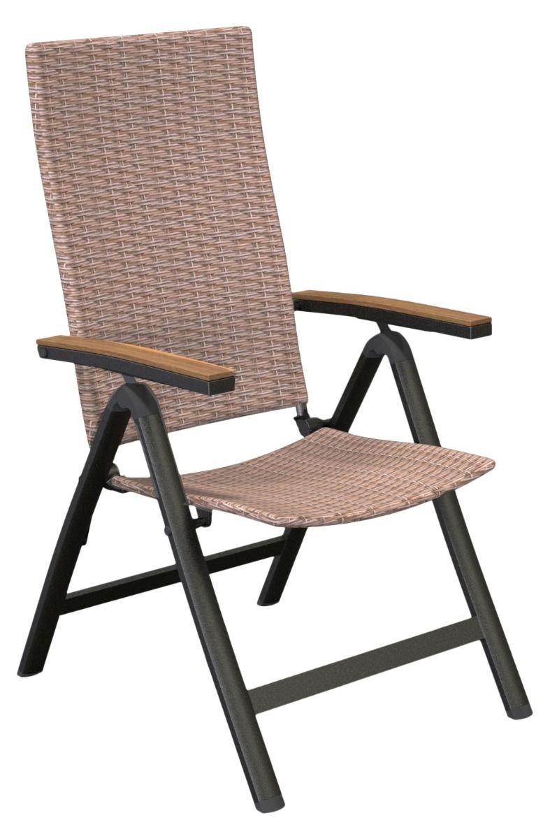 Mocca parvekepöytä + 2 Cora säätötuolia