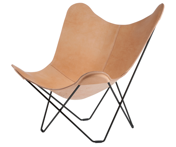 Cuero Lepakkotuoli Pampa Mariposa, Crude Nature