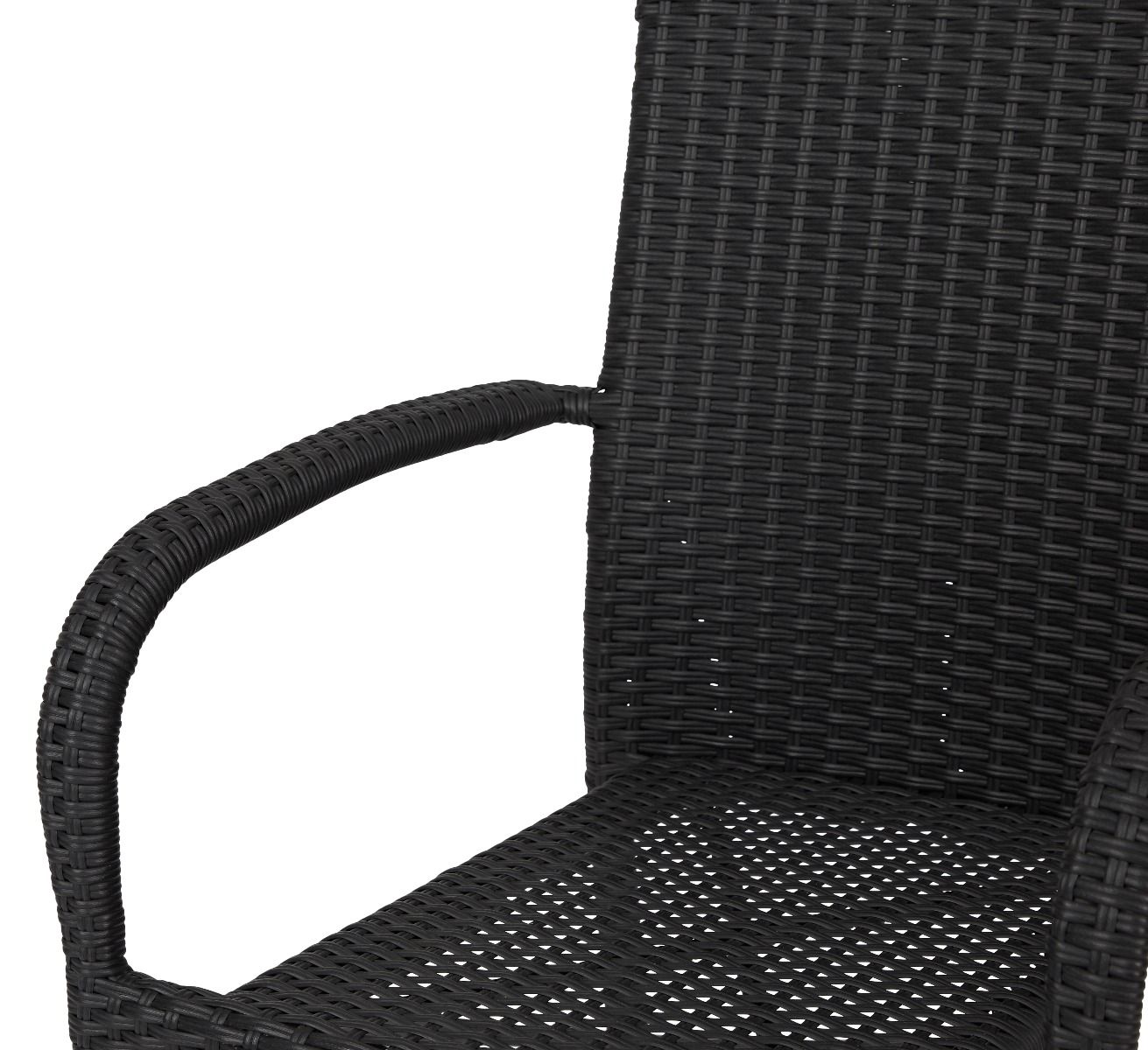 Moonlight polyrottinkituoli, musta