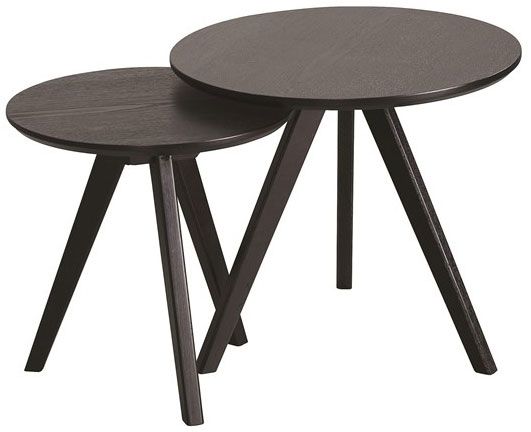 Rowico Yumi sarjapöytä 2kpl, musta