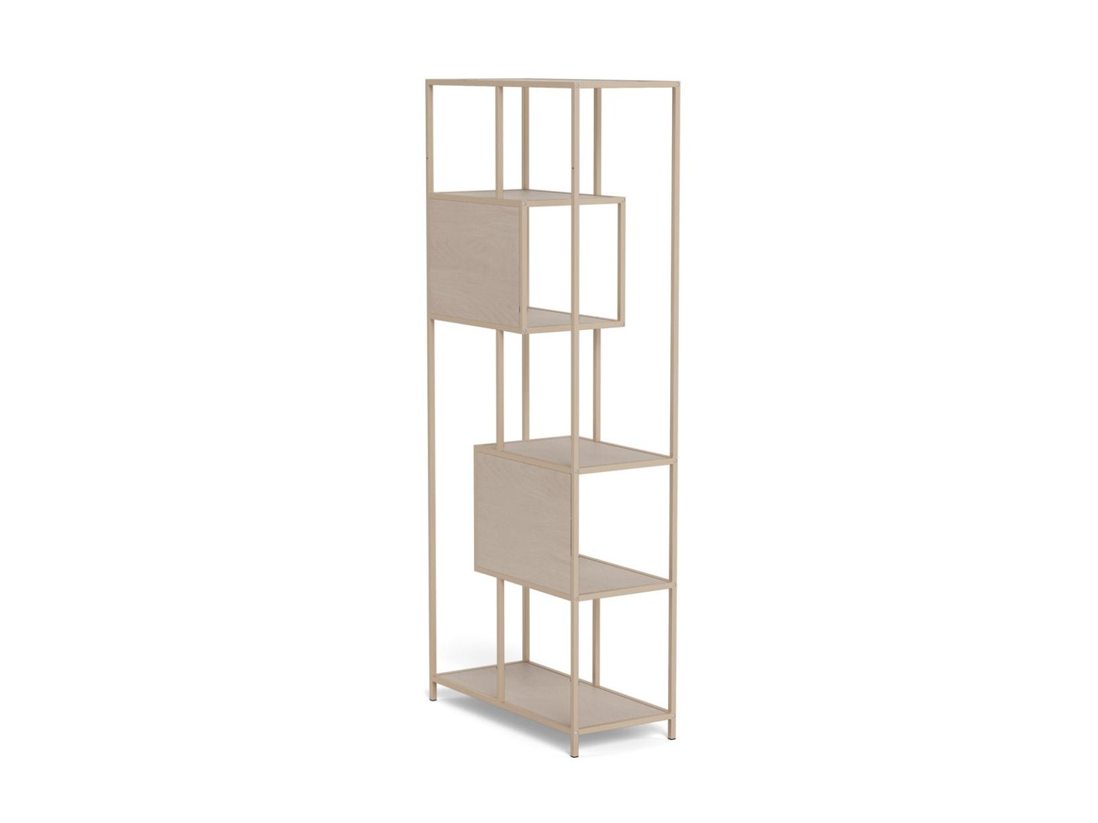 Seaford avohylly 10 harmaa 77x35x185cm
