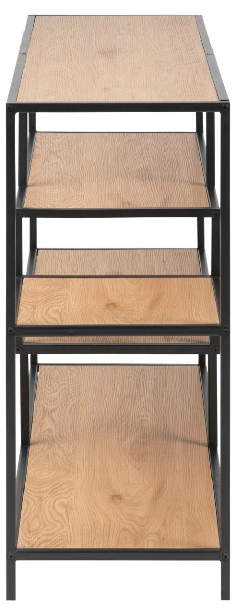 Seaford avohylly 6 tammi-musta 114x35x78cm