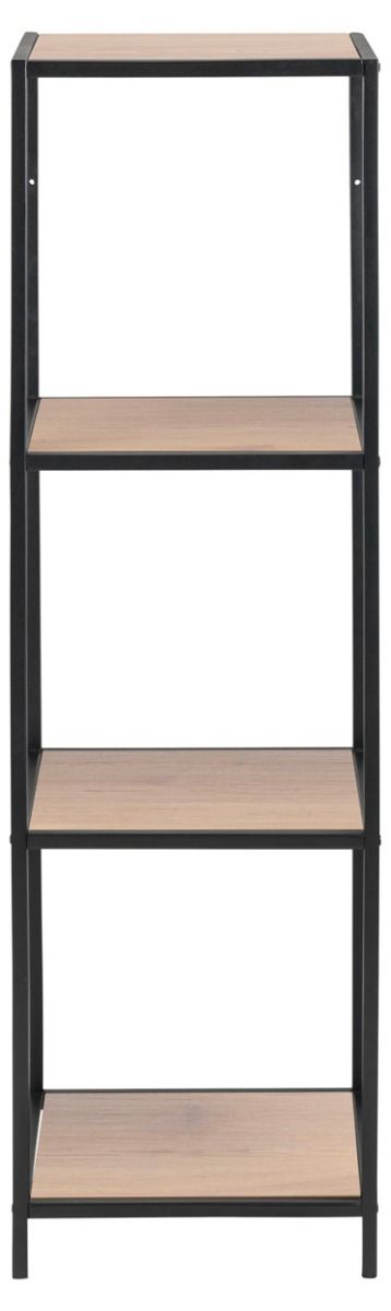 Seaford avohylly 2 tammi-musta 35x37x119,5 cm