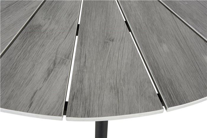 Alberta nonwood pyöreä pöytä 120cm, marmorikoristeella