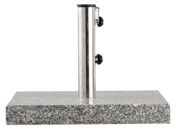 Aurinkovarjon jalka 40kg, neliö