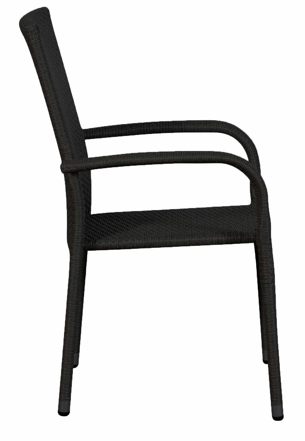 Moonlight polyrottinkituoli, musta