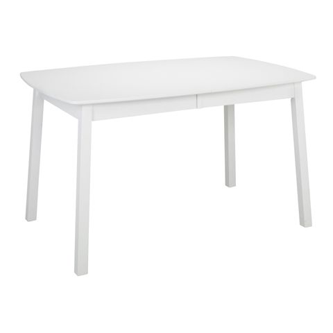 Hans K Verona-ellipsi ruokapöytä 137cm, valkoinen