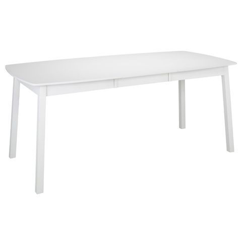 Hans K Verona-ellipsi ruokapöytä 137cm, valkoinen