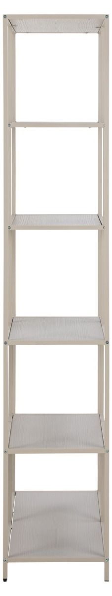 Seaford avohylly 5 harmaa 77x35x185 cm