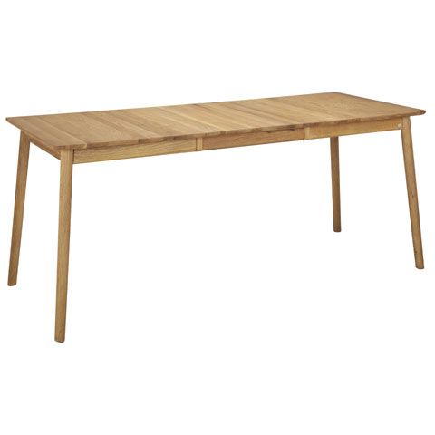 Hans K ZigZag ruokapöytä 127cm, tammi