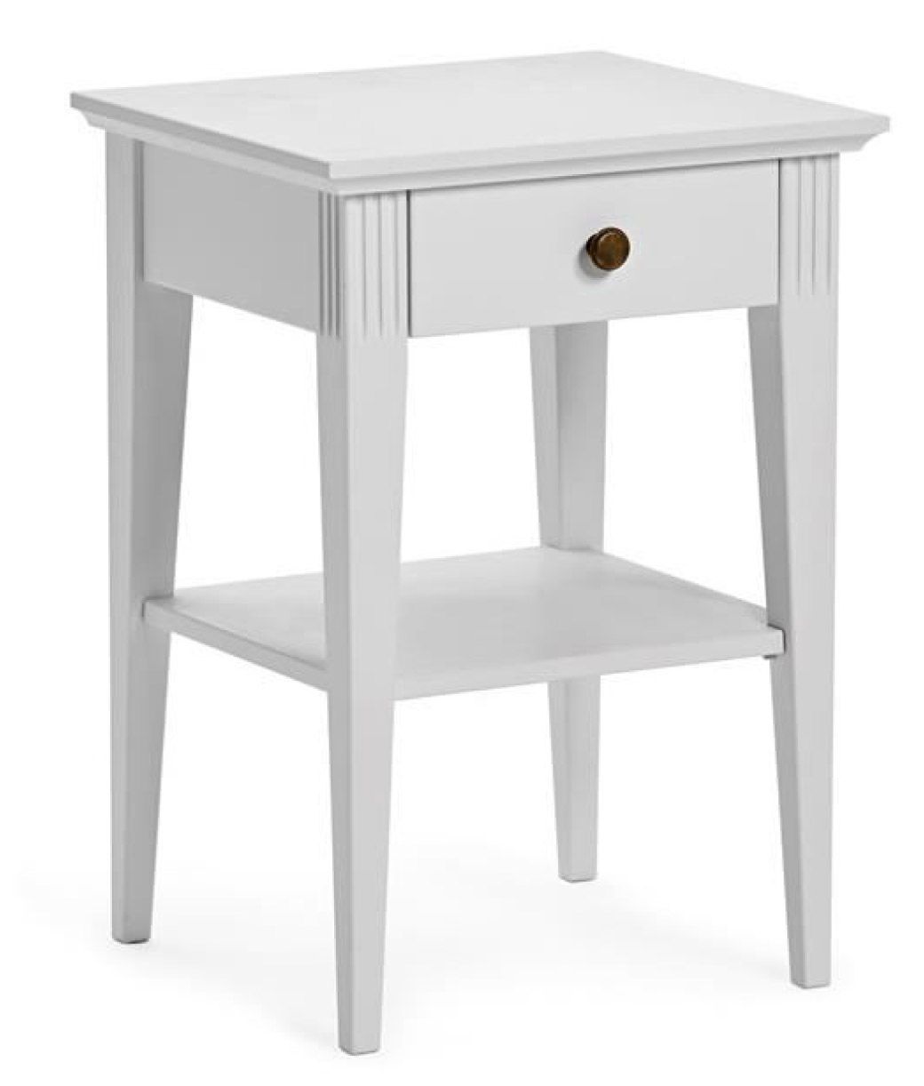 Sundborn yöpöytä, valkoinen