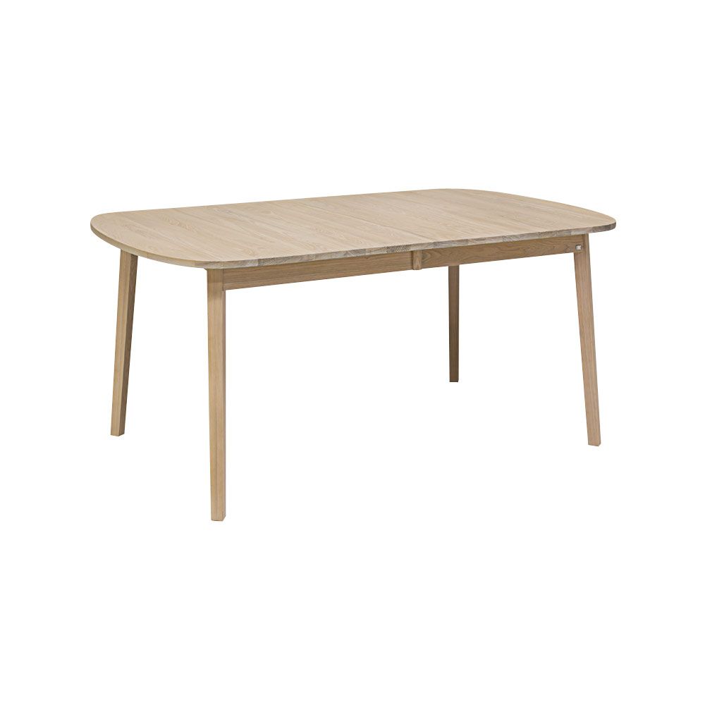 Hans K Rainbow ruokapöytä, 162cm valkolakattu