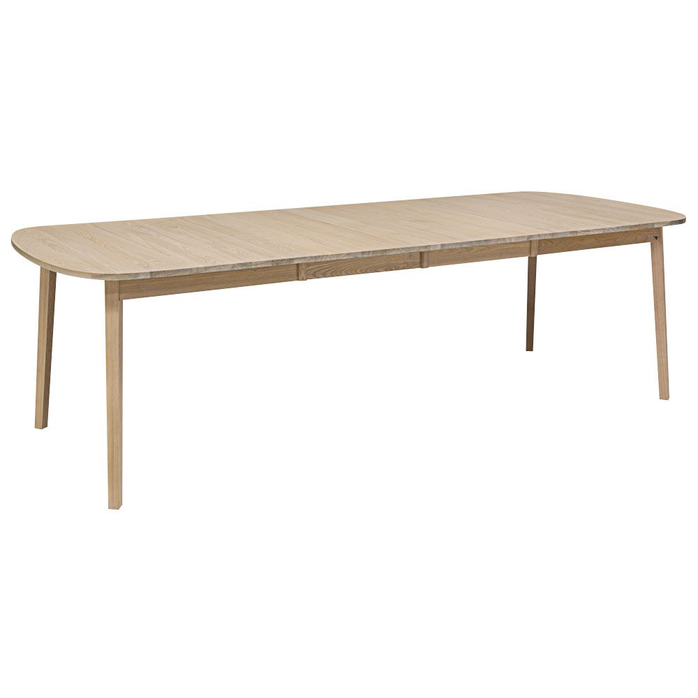 Hans K Rainbow ruokapöytä, 162cm valkolakattu