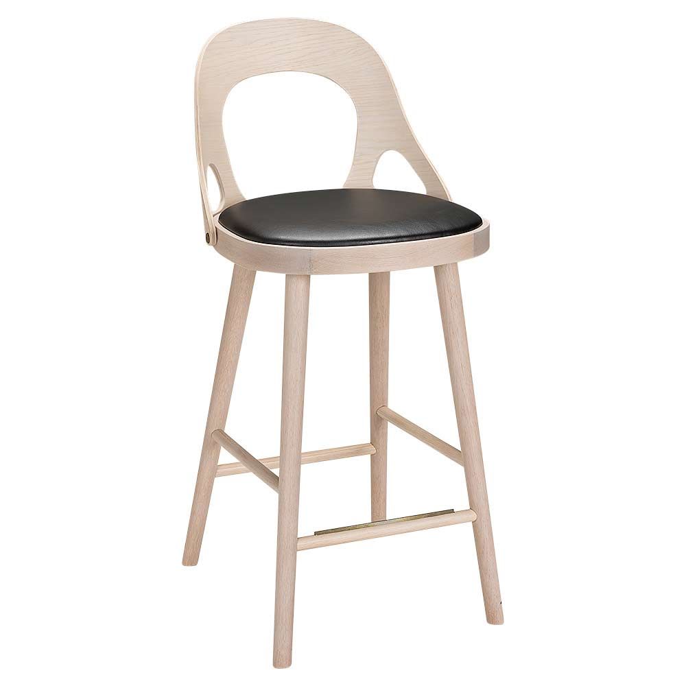 Hans K Colibri baarituoli 74cm, valkolakattu