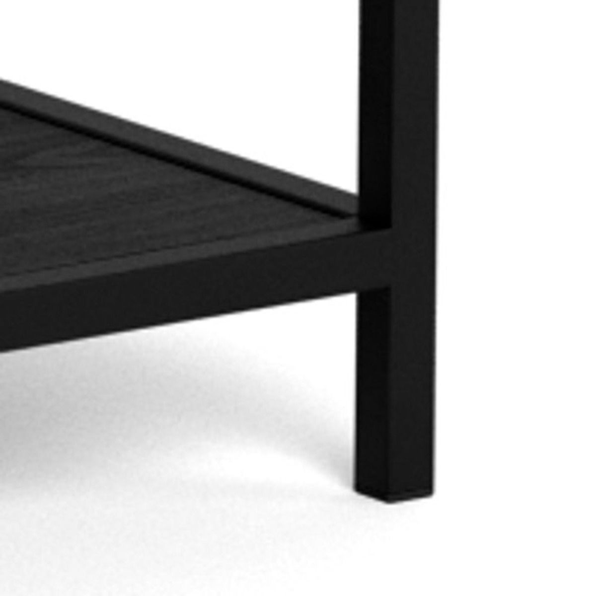 Seaford avohylly 9 musta 114x35x78 cm