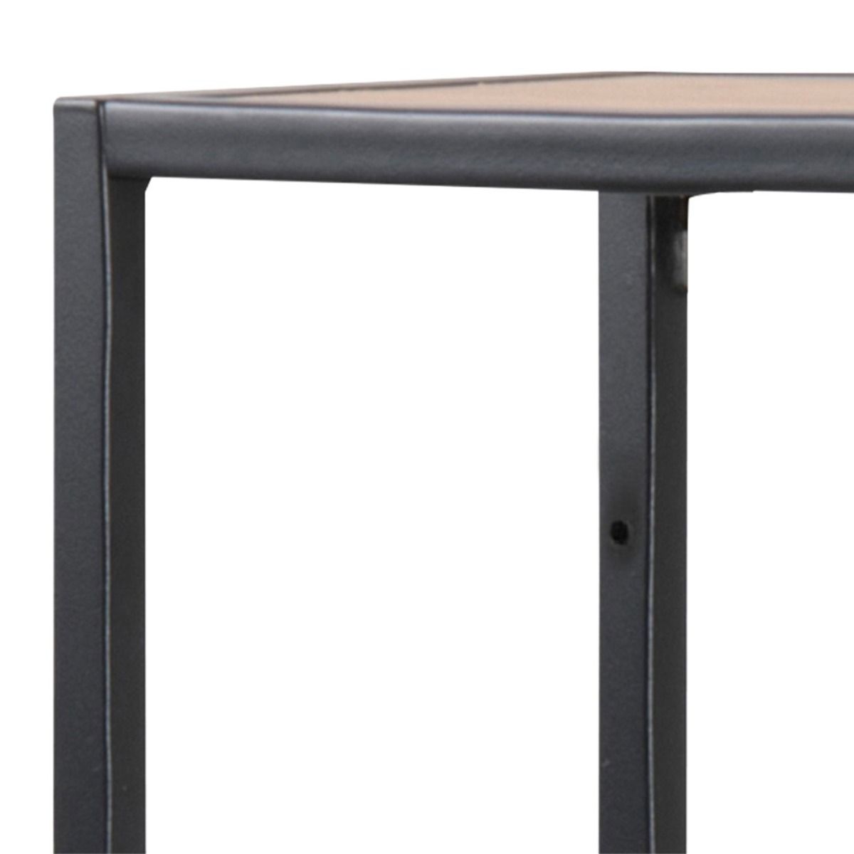 Seaford avohylly 5 tammi-musta 77x35x185 cm