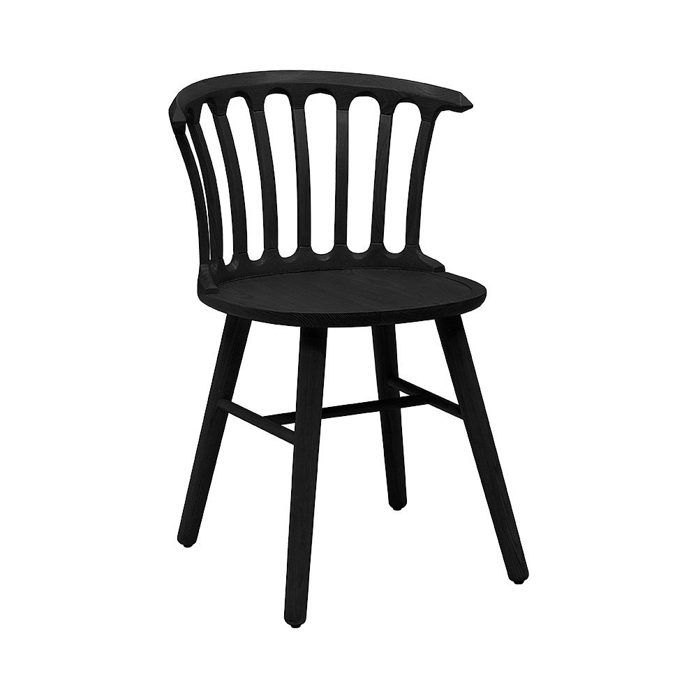 Hans K San Marco ruokailutuoli, musta