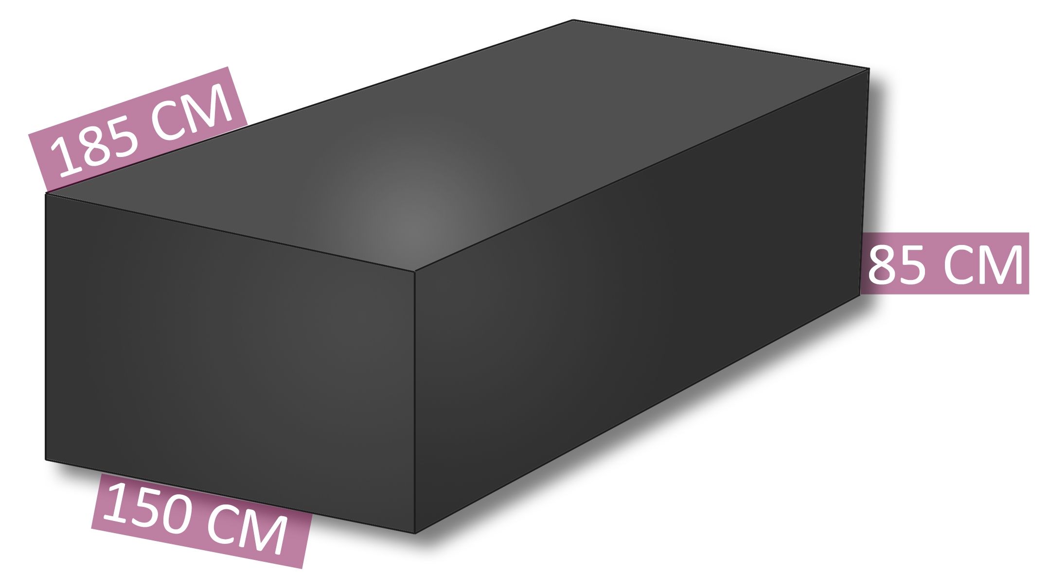 Ulkokalusteiden suojapeite Premium 185x150x85cm