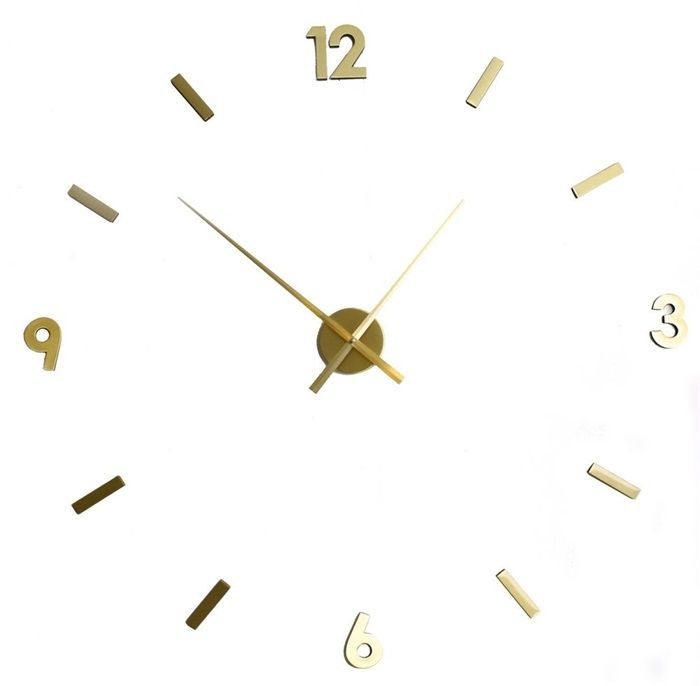 Interstil Sticker clock messinki seinäkello