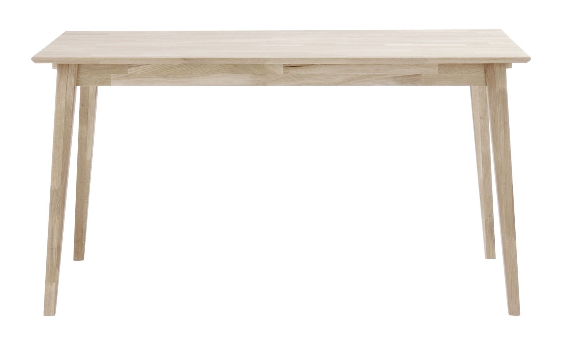 Rowico Filippa ruokapöytä 140cm, valkopesty tammi