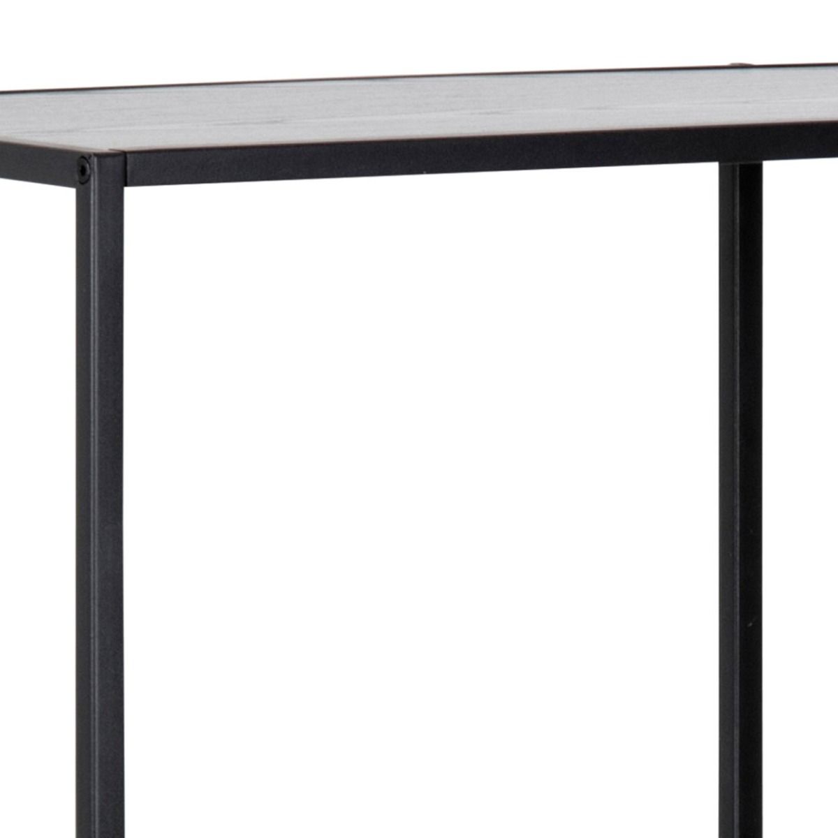 Seaford avohylly 3 musta 77x35x114 cm
