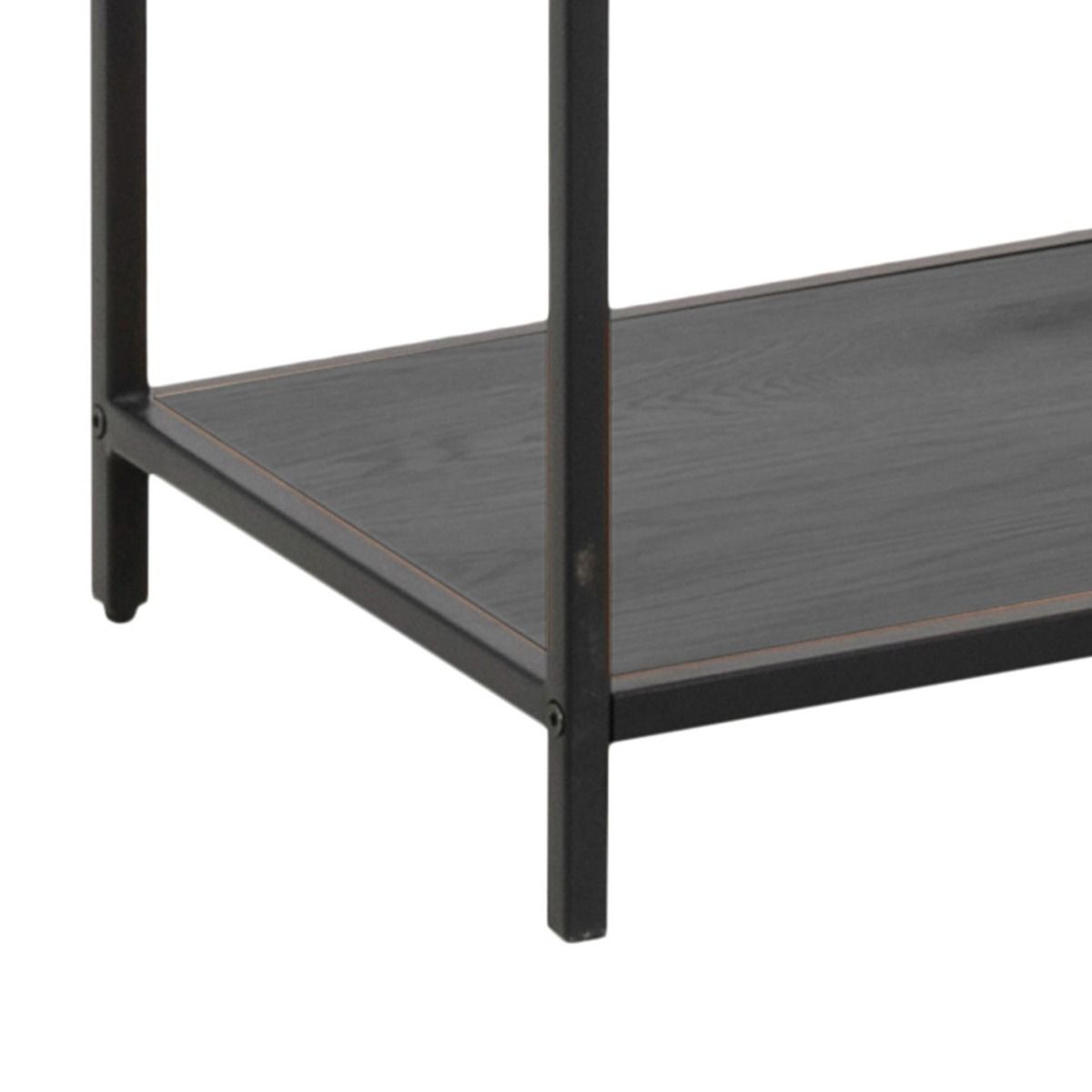 Seaford avohylly 7 musta 114x35x185 cm