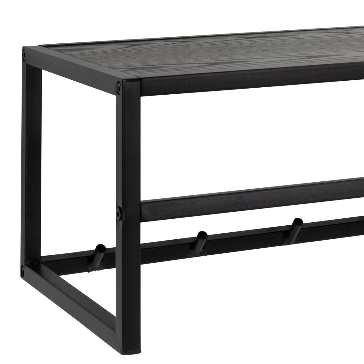 Seaford seinänaulakko musta 77 cm