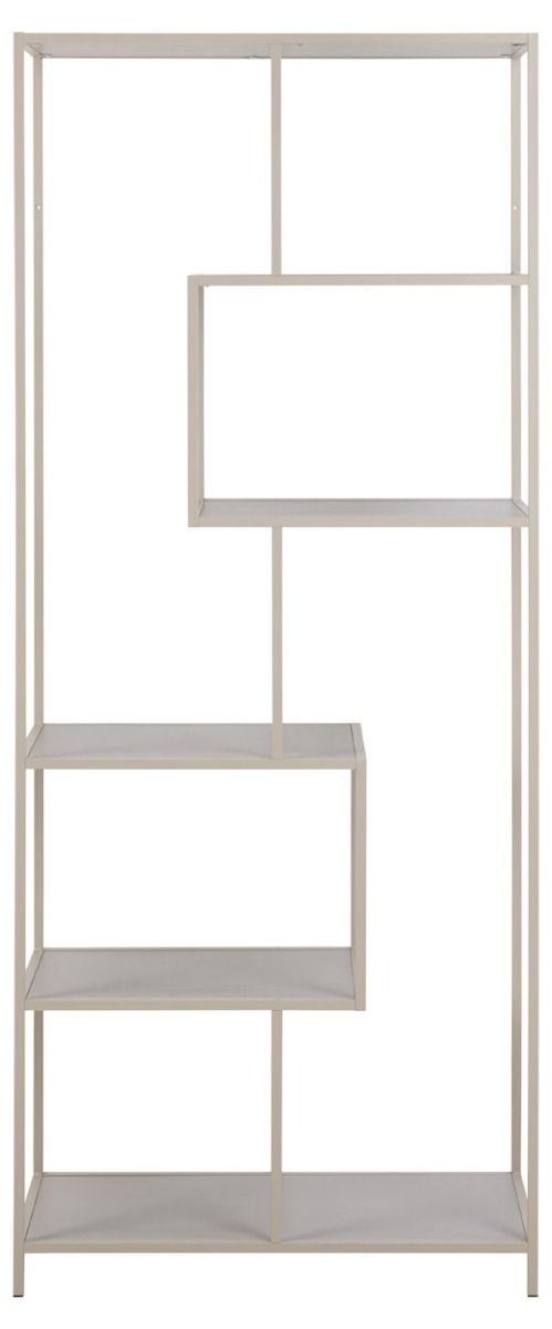 Seaford avohylly 5 harmaa 77x35x185 cm
