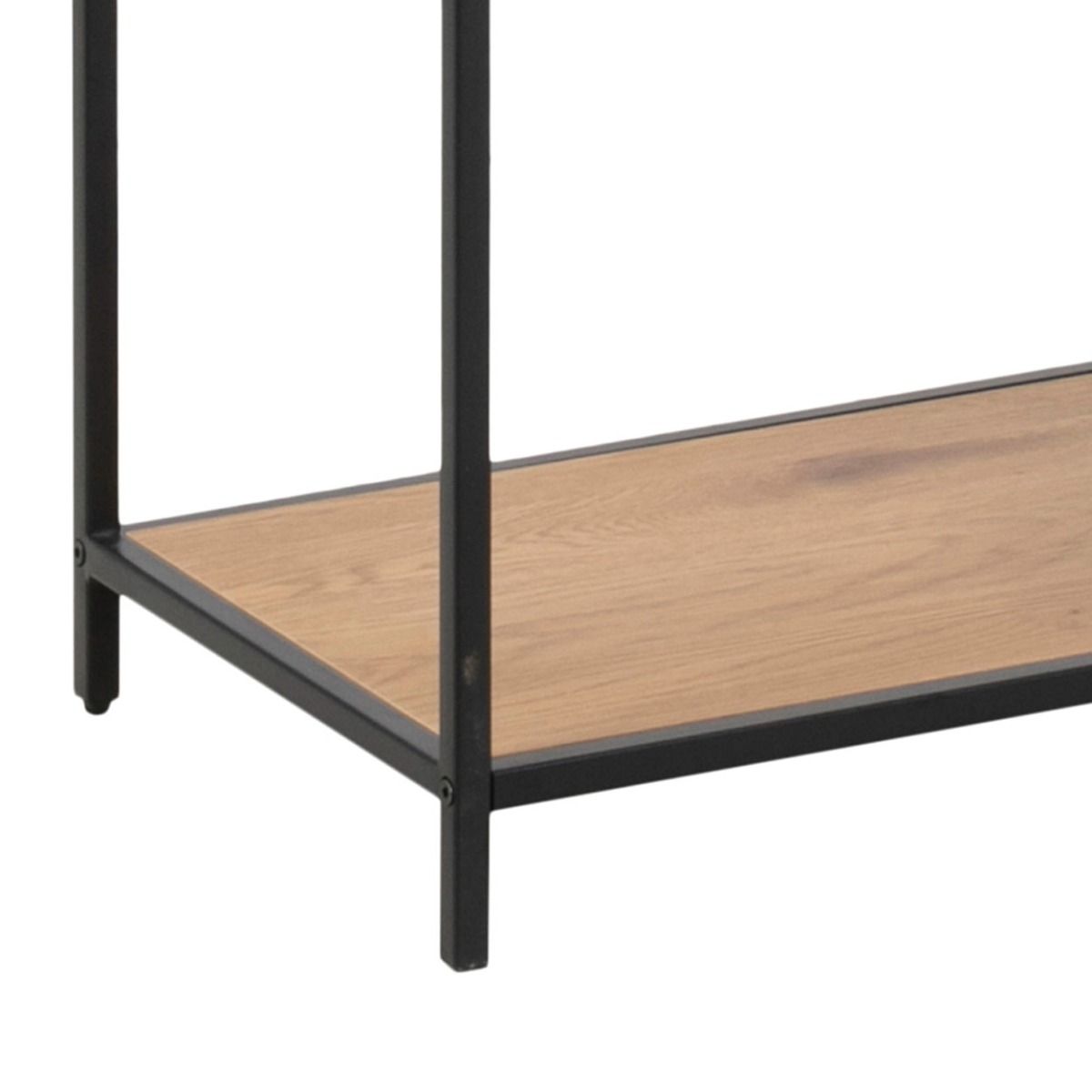 Seaford avohylly 7 tammi-musta 114x35x185 cm