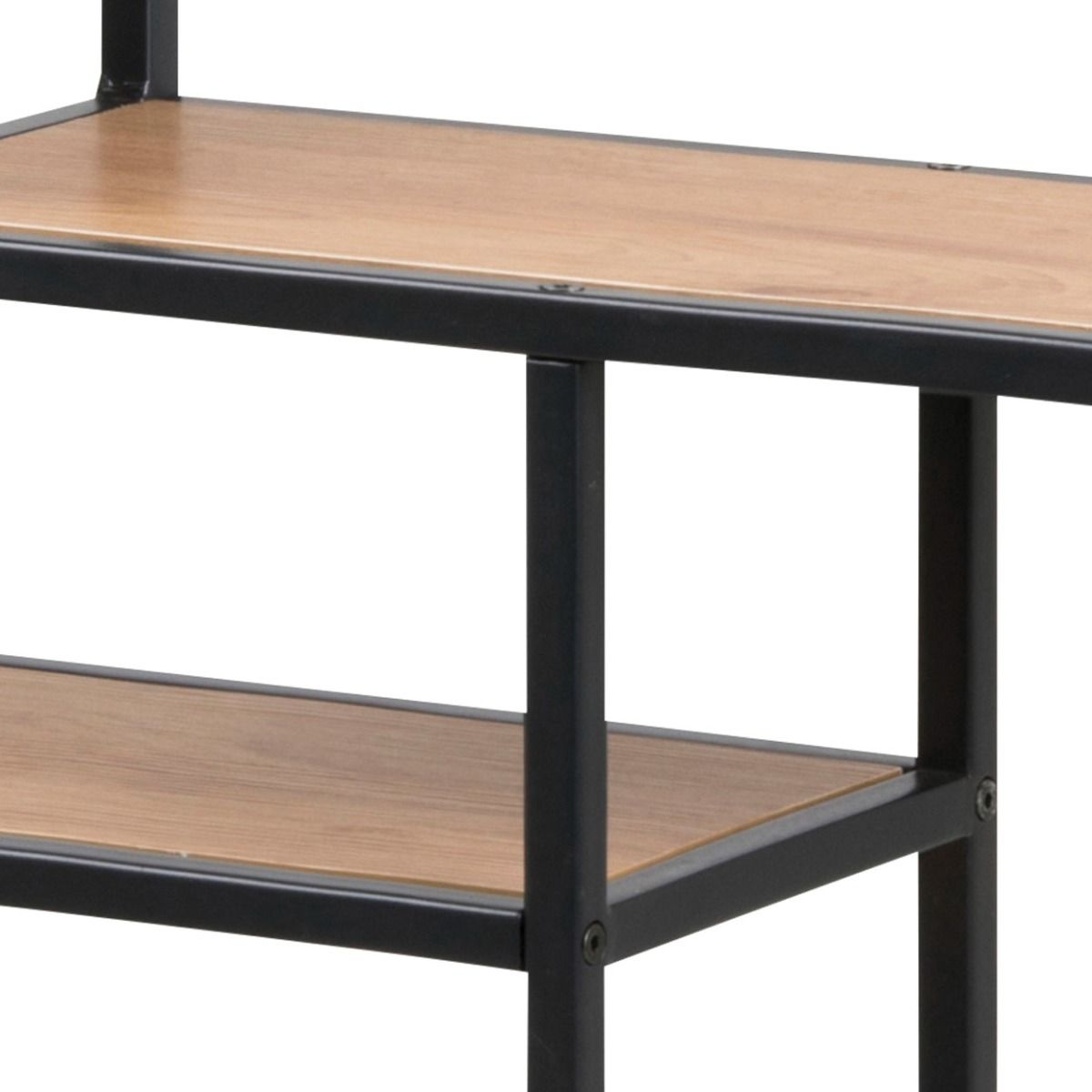 Seaford avohylly 5 tammi-musta 77x35x185 cm