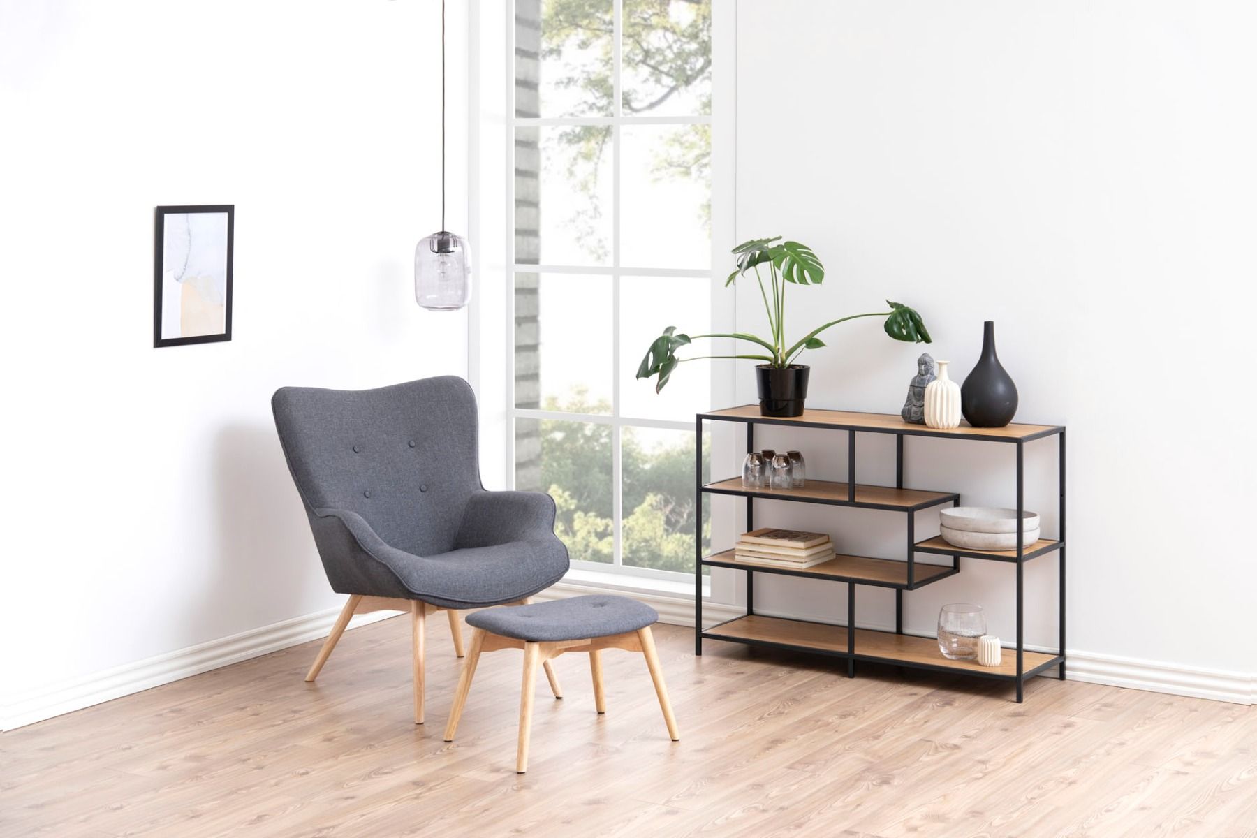 Seaford avohylly 6 tammi-musta 114x35x78cm