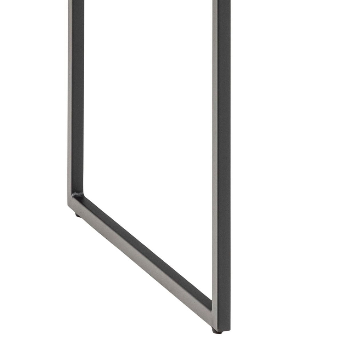 Seaford työpöytä laatikolla 110 cm musta