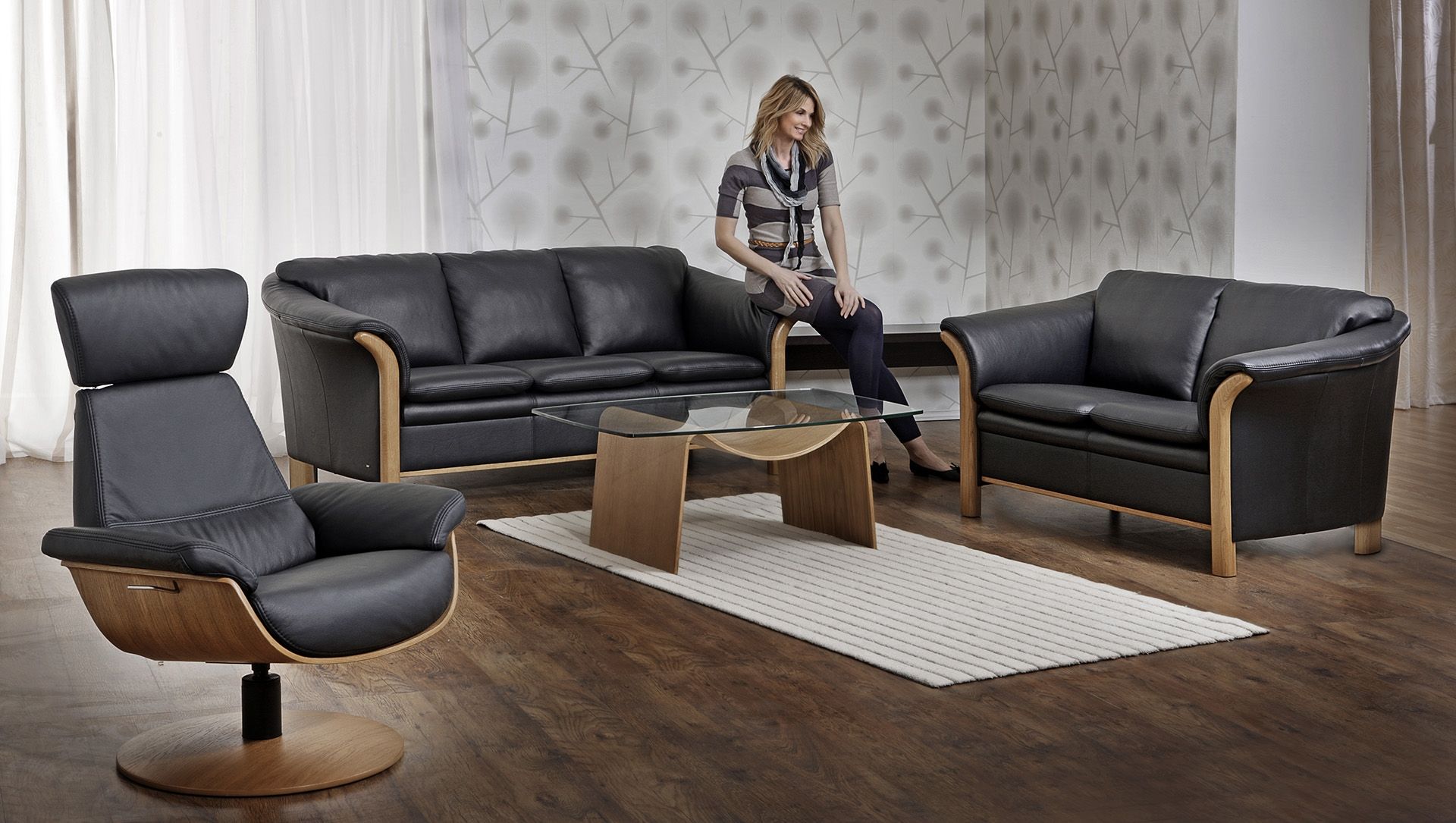 BD-Möbel Wave-sohvapöytä