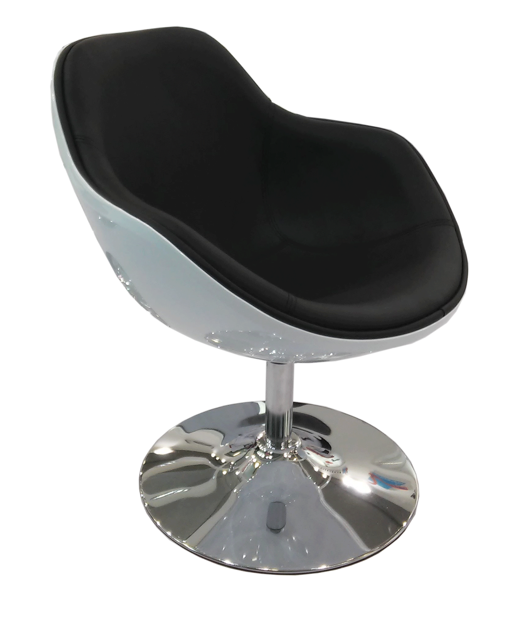 Dixie lepotuoli, musta runko