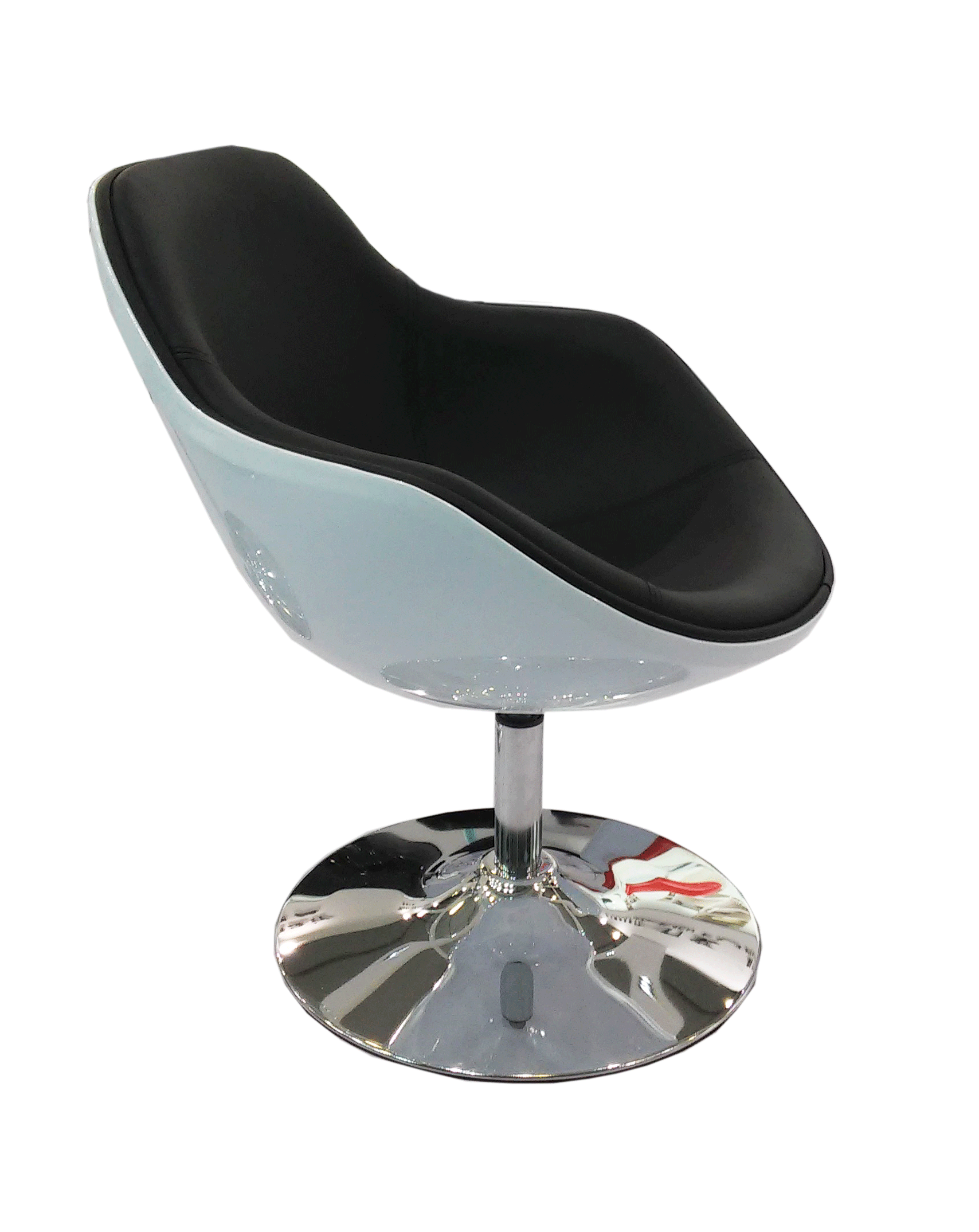 Dixie lepotuoli, musta runko