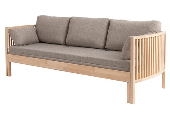 Kiteen Aarre vuodesohva koivu, eri kokoja