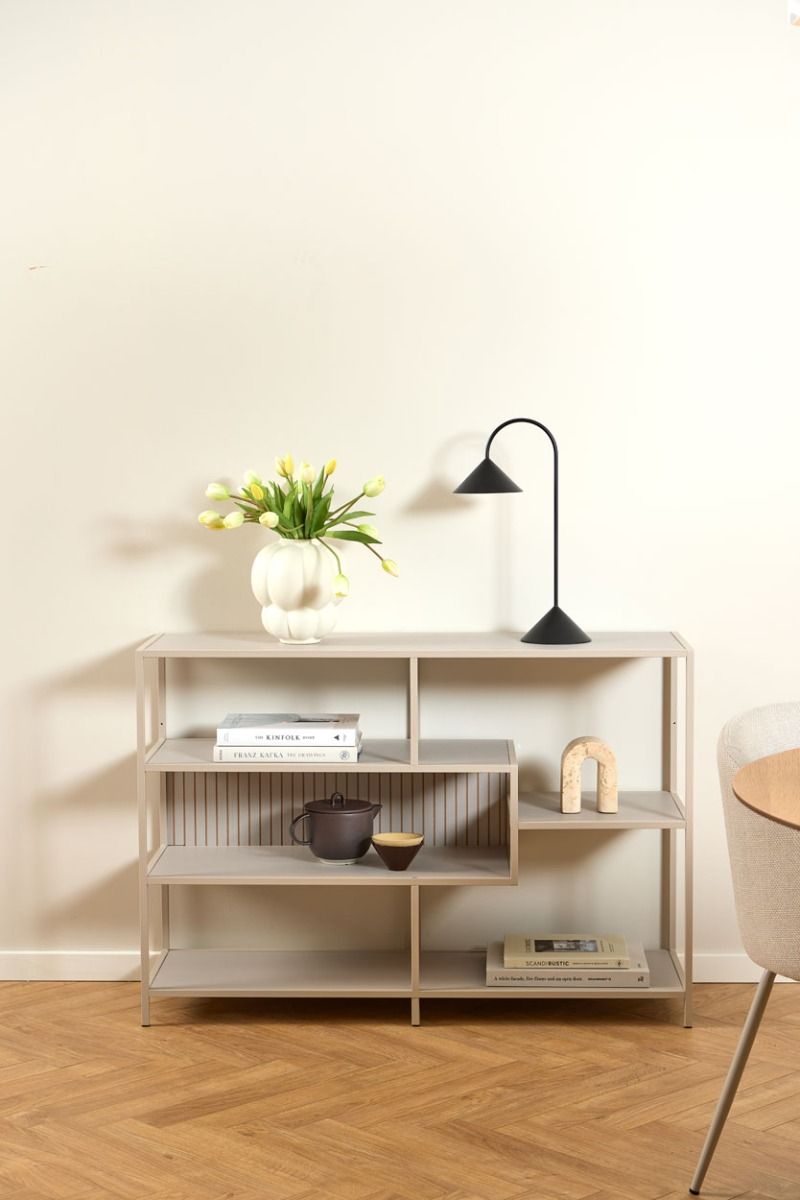 Seaford avohylly 9 harmaa 114x35x78 cm