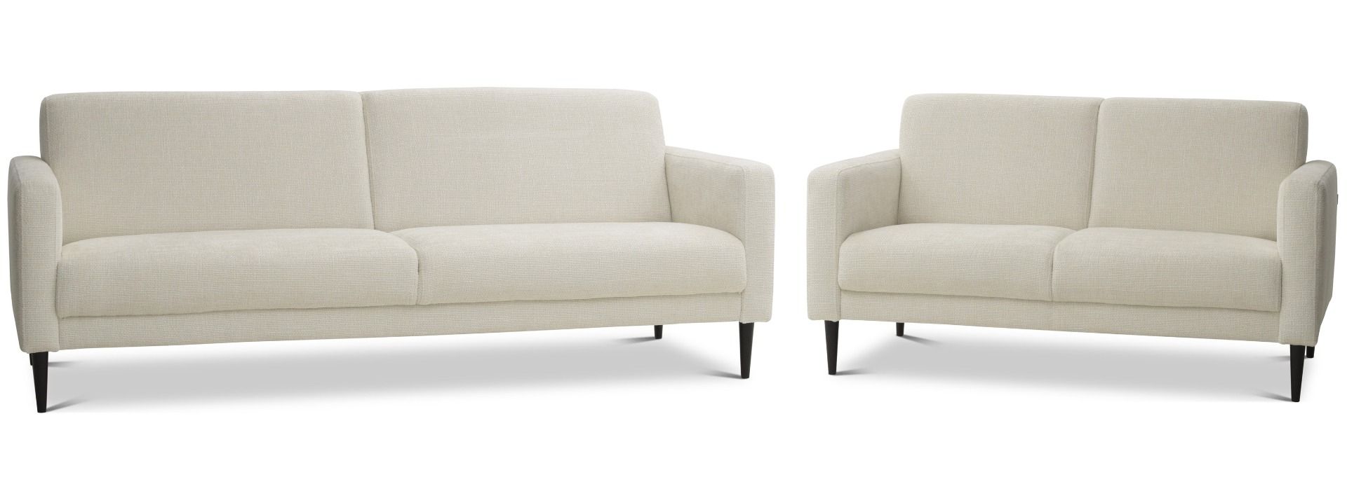 Unico Adele sohvakalusto kolmen ja kahdenistuttavilla sohvilla