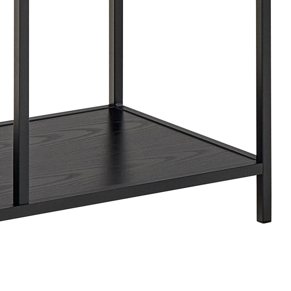 Seaford avohylly 10 musta 77x35x185 cm