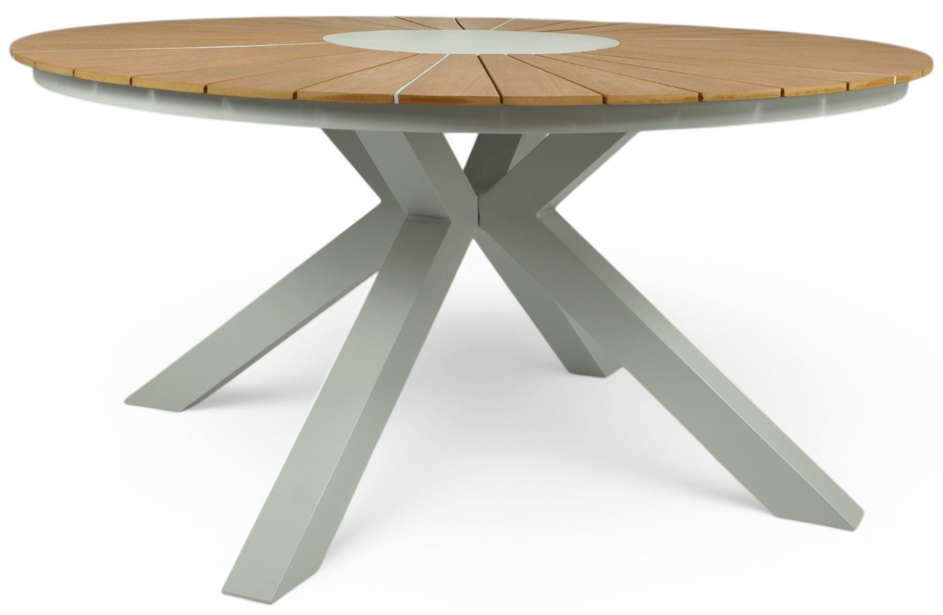 Alanya pyöreä terassipöytä + 6 Togo tuolia, kitti