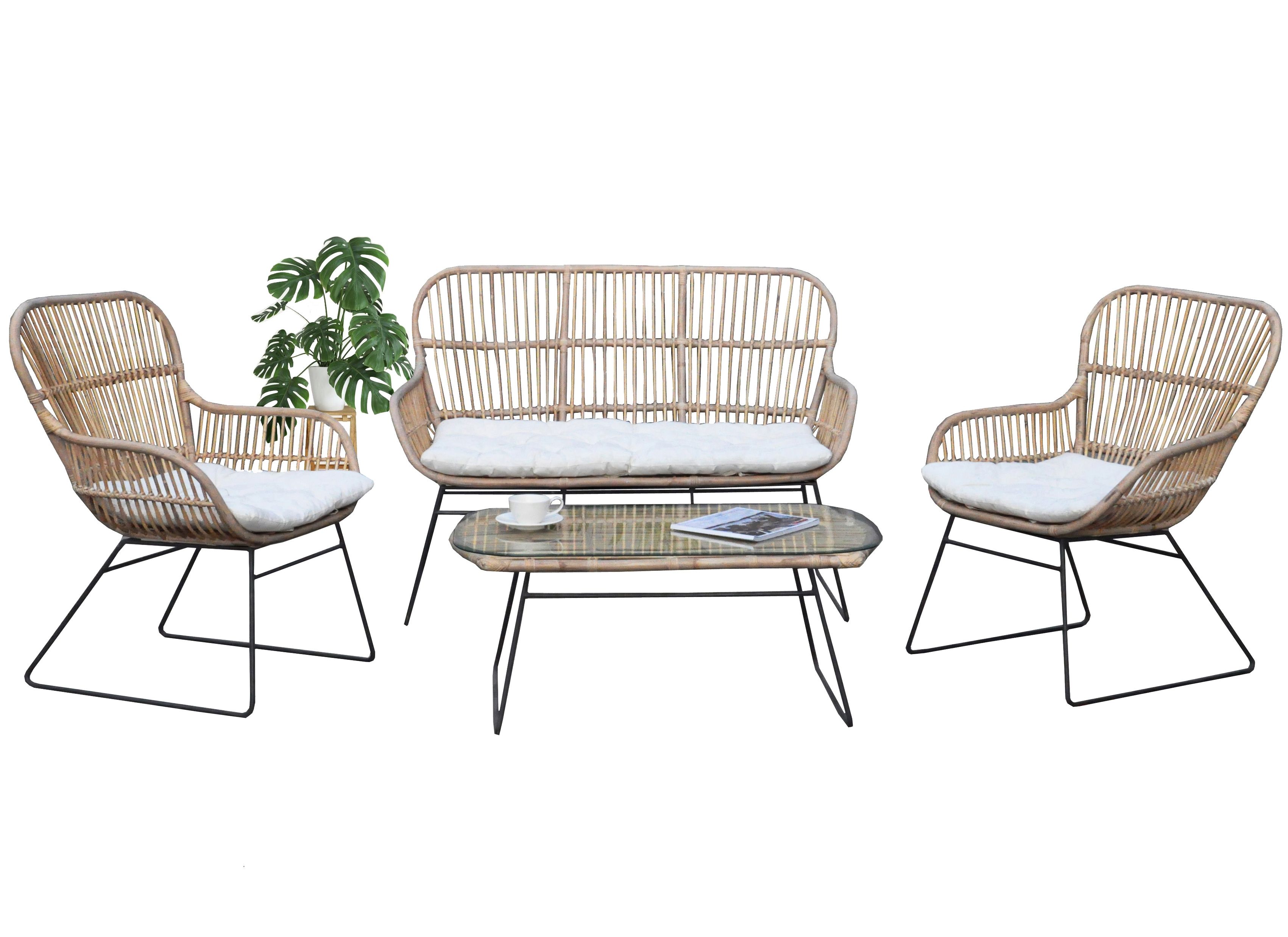 Allegro sohvakalusto, rottinki