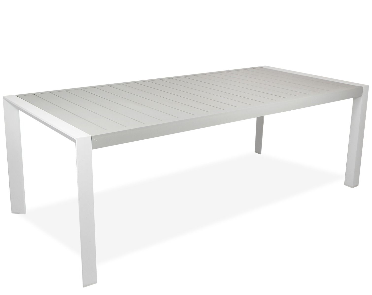 100x215cm kokoinen alumiininen terassipöytä