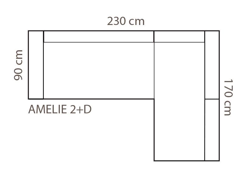 Amelie samettisohva divaanilla, Beige