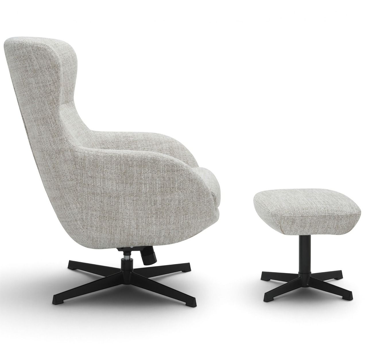 Amelie TV-tuoli ja rahi, beige