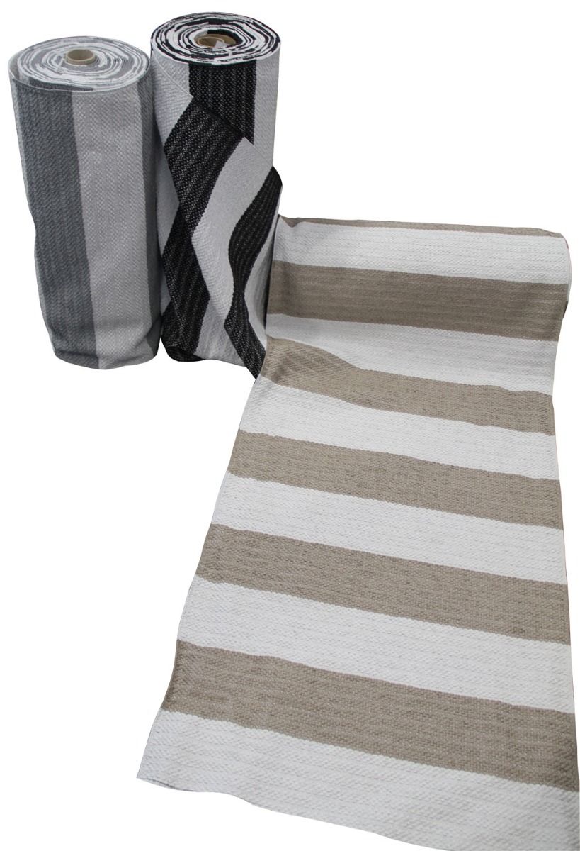 Anelma matto  lev. 70cm beige-valk.