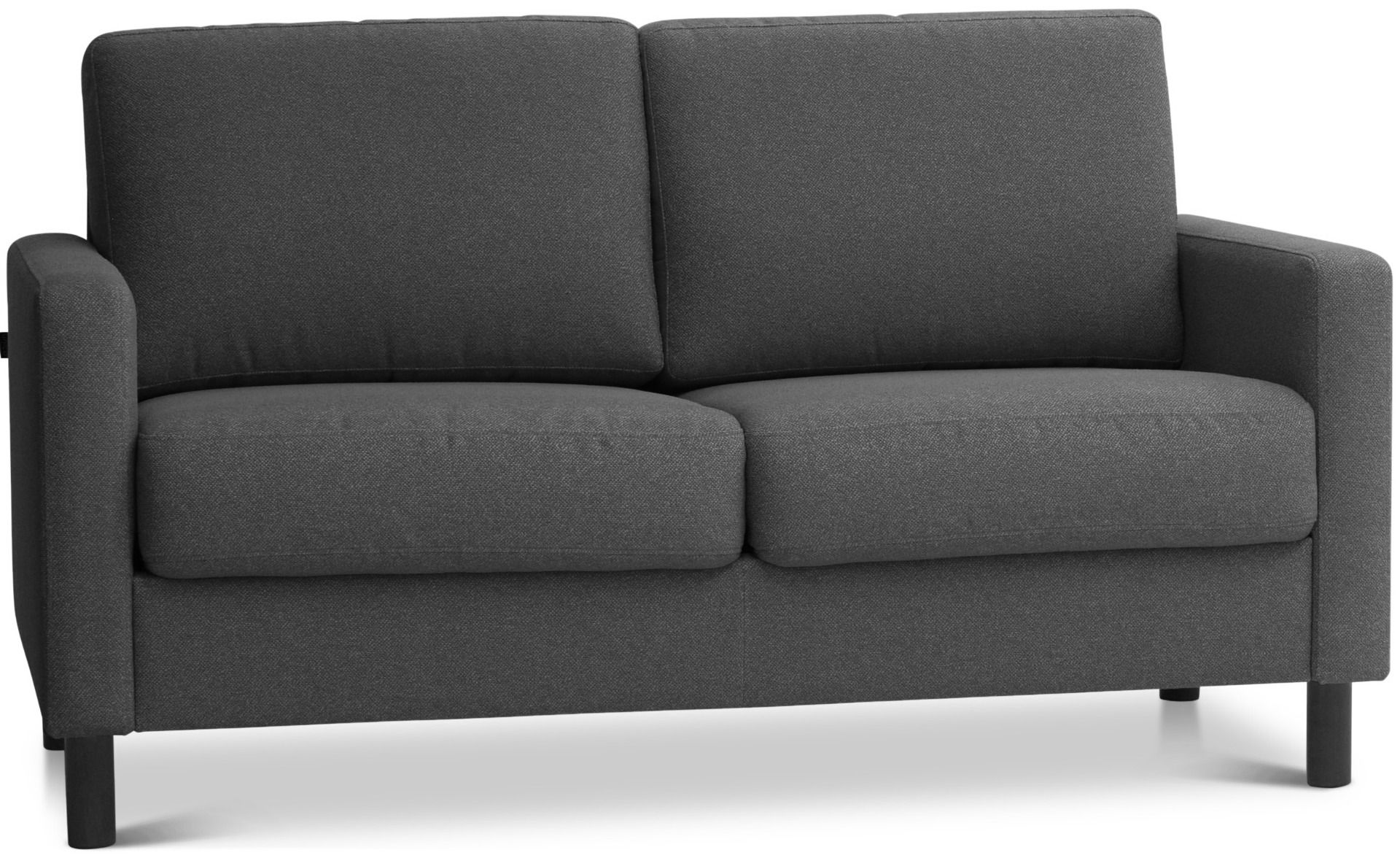 Unico Anna vuodesohva tummanharmaalla kankaalla