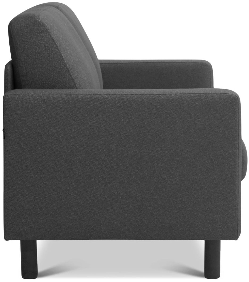 Unico Anna 2-ist vuodesohva, tummanharmaa