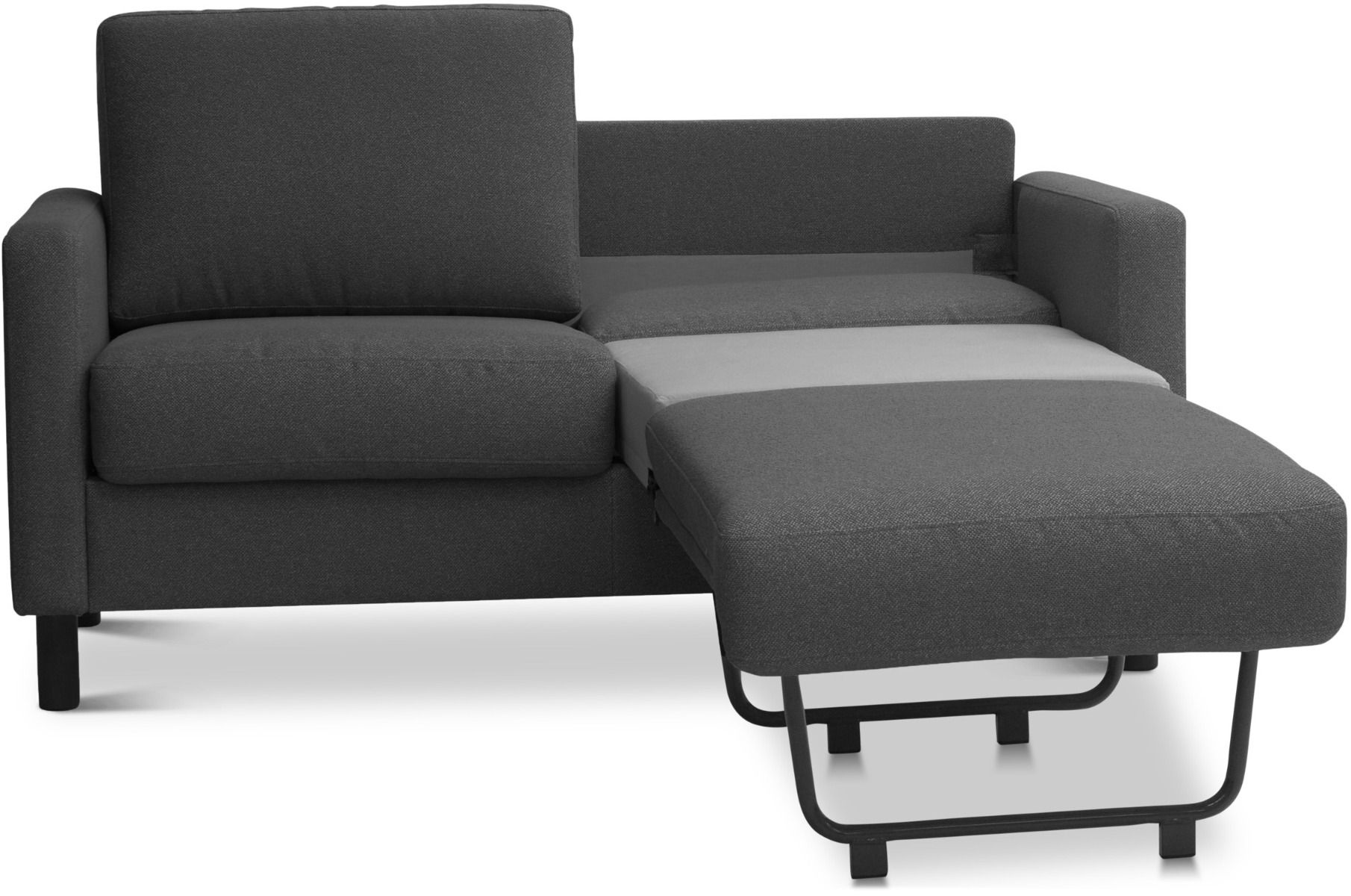 Unico Anna 2-ist vuodesohva, tummanharmaa